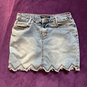 Vintage denim skirt